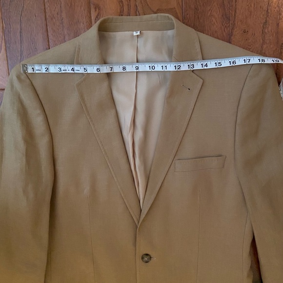 Murano -Baird McNutt Linen Classic Fit Suit Separates Blazer - Picture 7 of 9